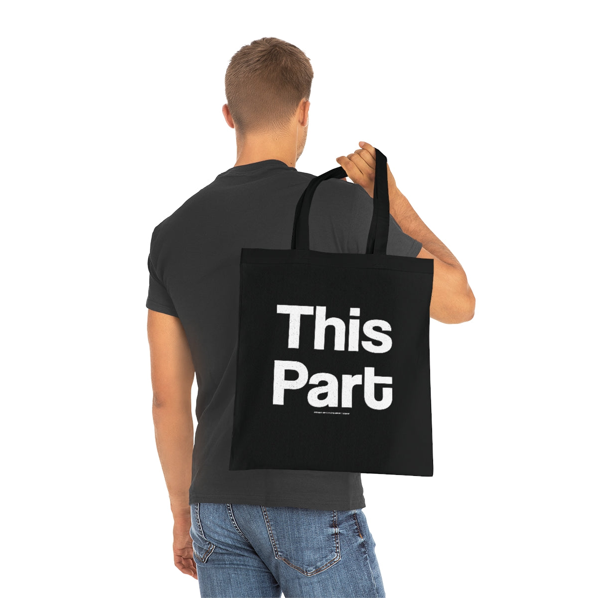 This Part/That Part // Cotton Tote