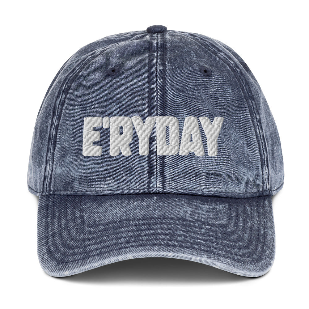 E.ryday (version one) Vintage Cotton Twill Cap
