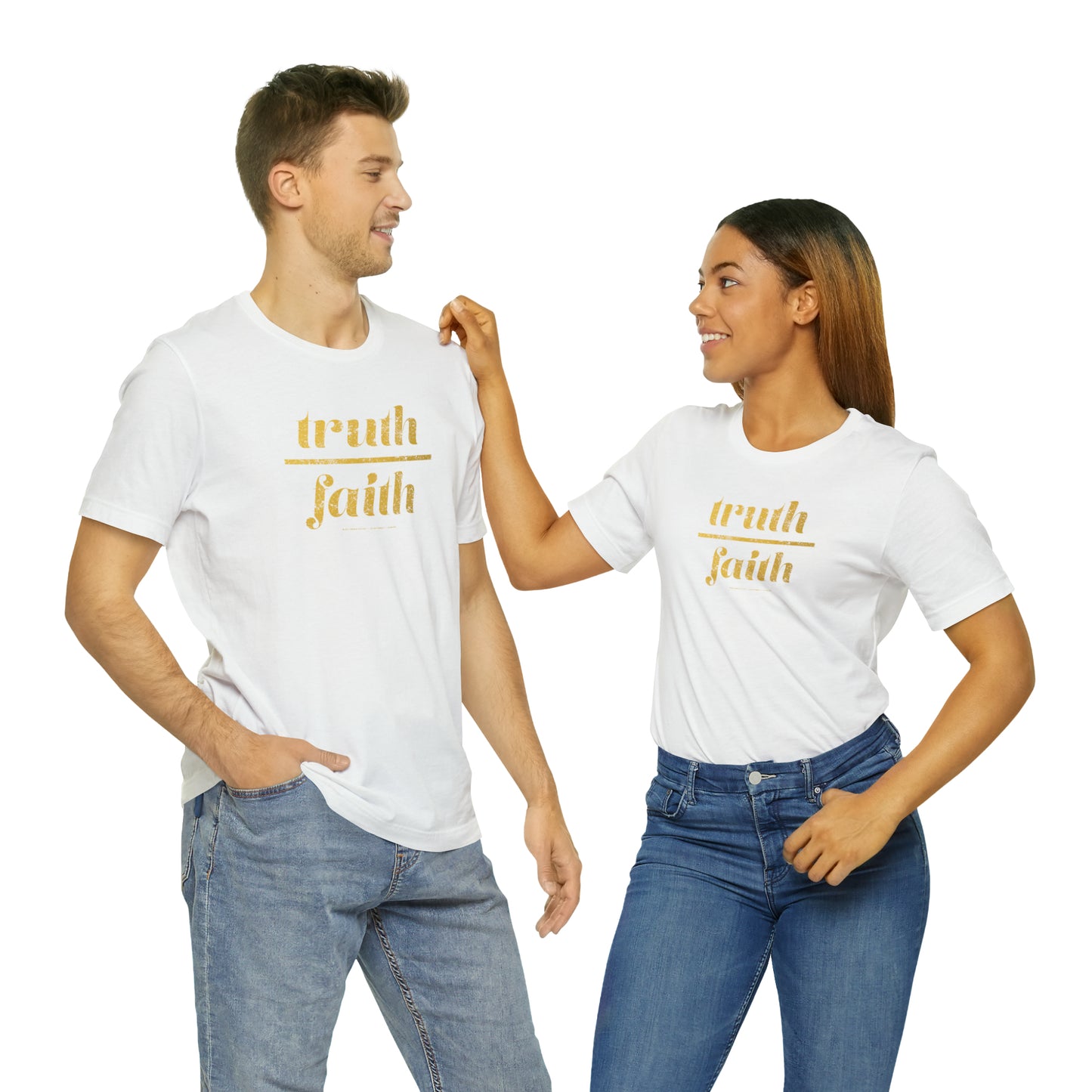 Truth Over Faith // Unisex Jersey Short Sleeve Tee