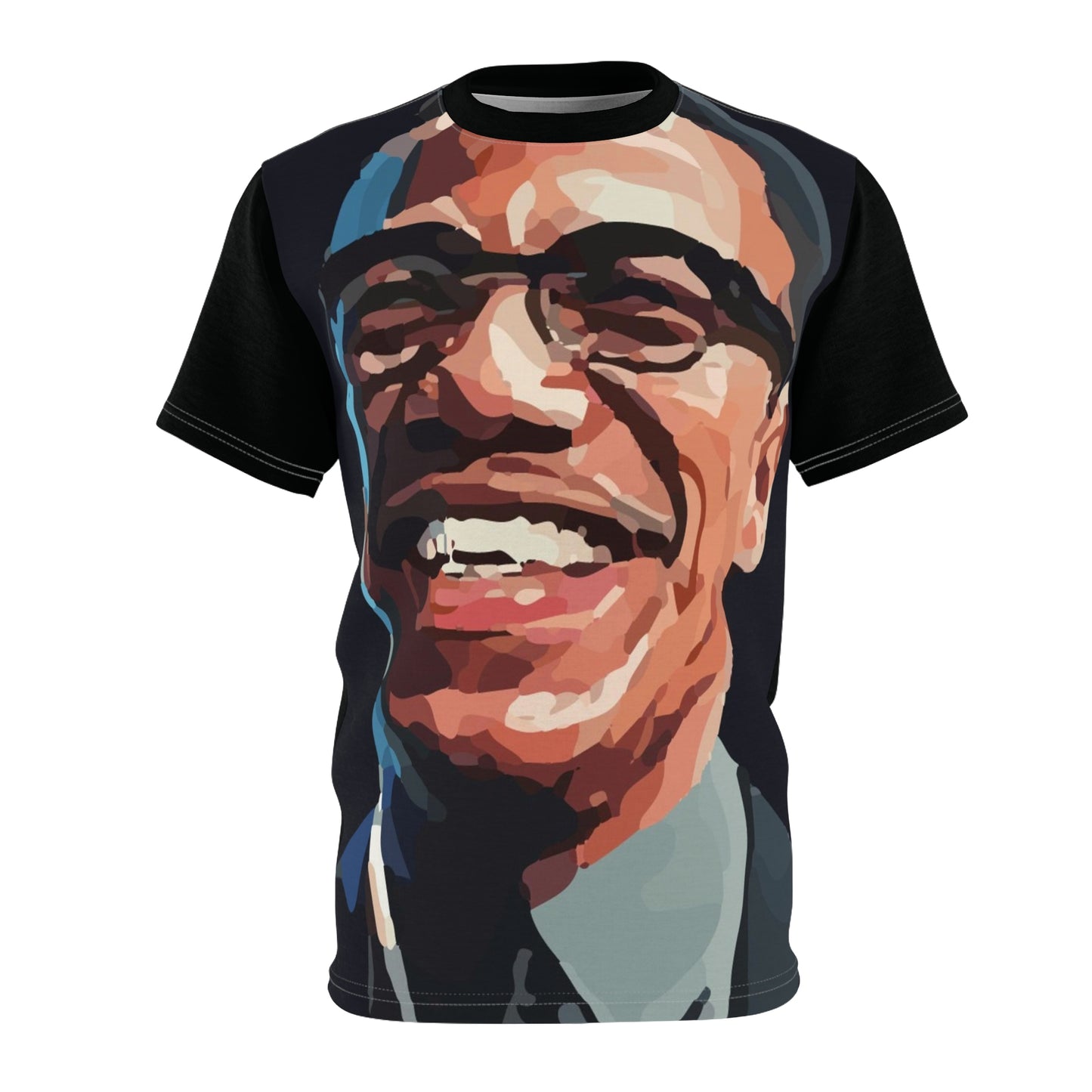 X Unisex Cut & Sew Tee (AOP)