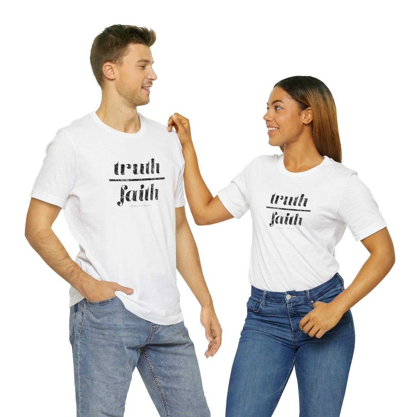 Truth Over Faith // Unisex Jersey Short Sleeve Tee