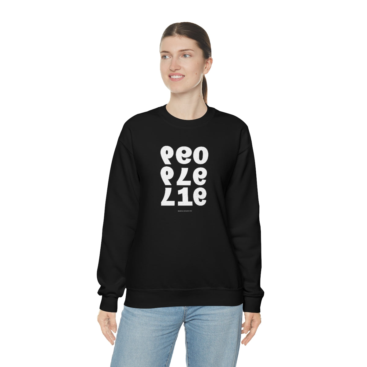 …NumbersDon’t (blanca) // Unisex Heavy Blend™ Crewneck Sweatshirt