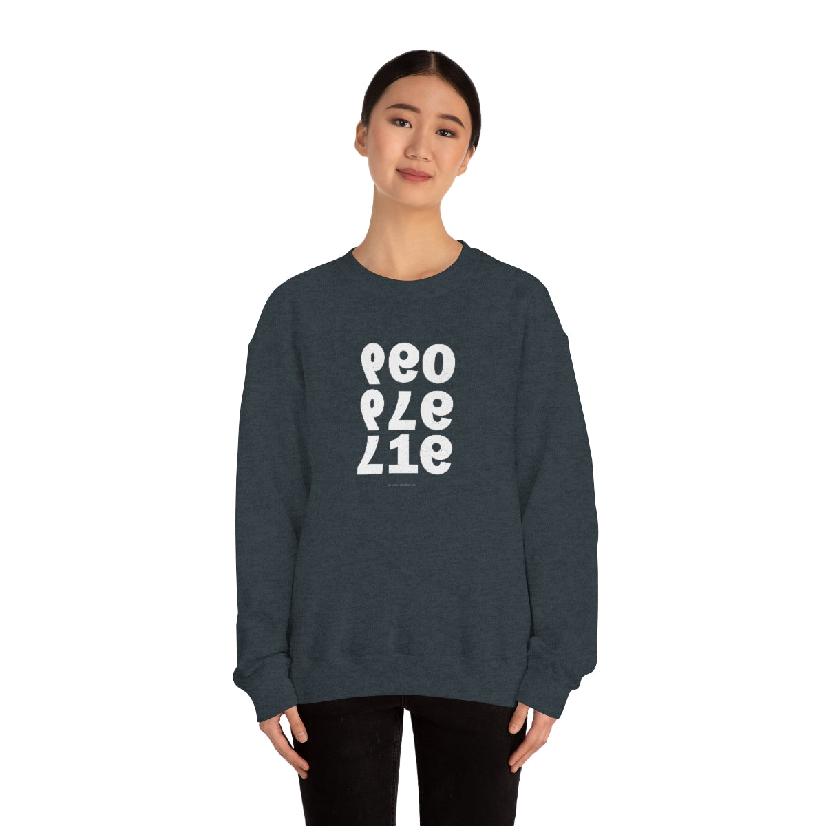 …NumbersDon’t (blanca) // Unisex Heavy Blend™ Crewneck Sweatshirt