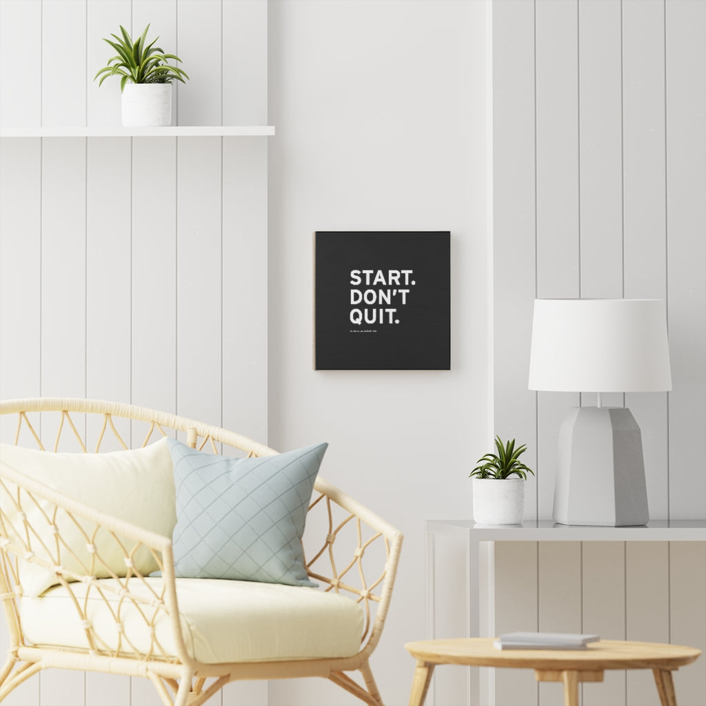 Mile1 // S1S3 // Powder // “2 Rules” // Wood Canvas