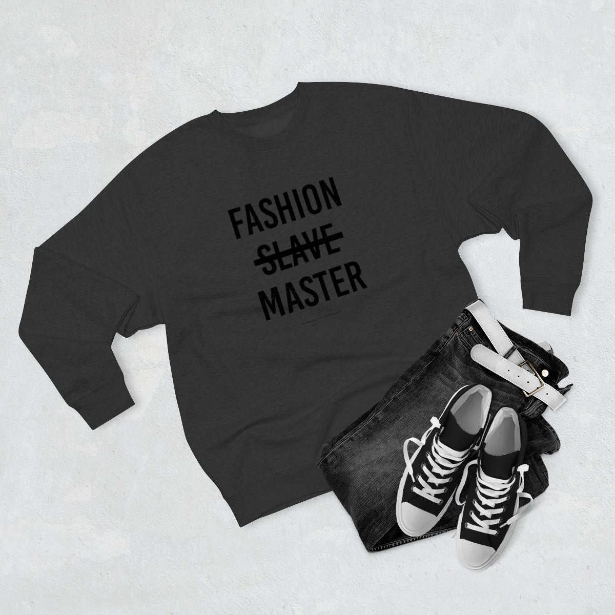 Fashion Slave Master // Unisex Premium Crewneck Sweatshirt