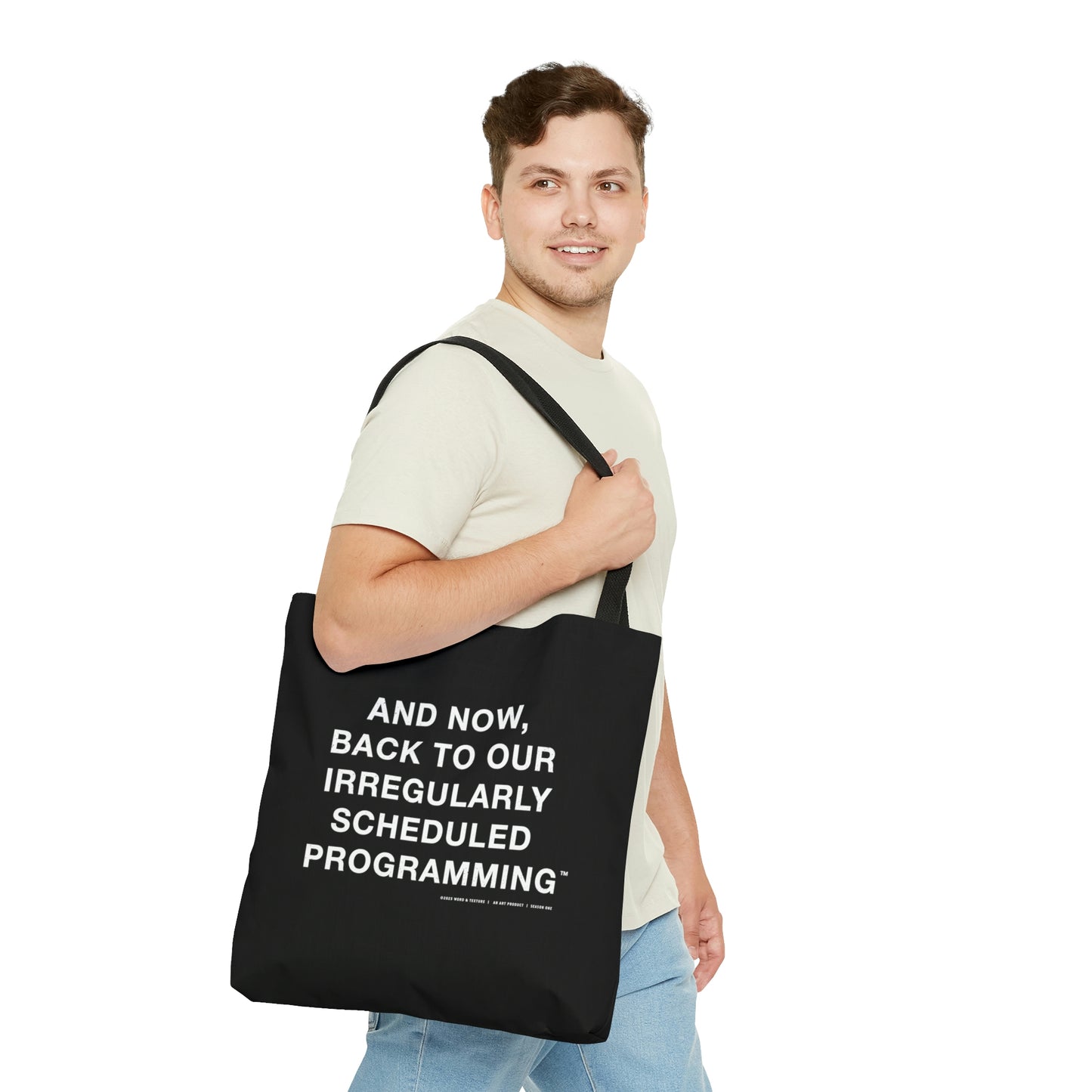Irregular Programming (Blacked) // Tote Bag (AOP)
