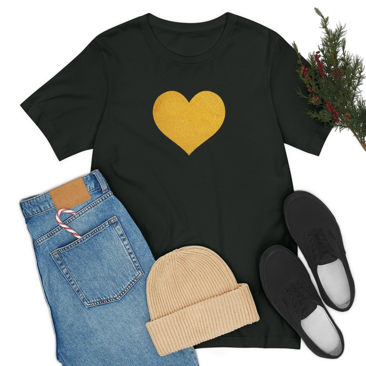 Heart of Gold // Unisex Jersey Short Sleeve Tee