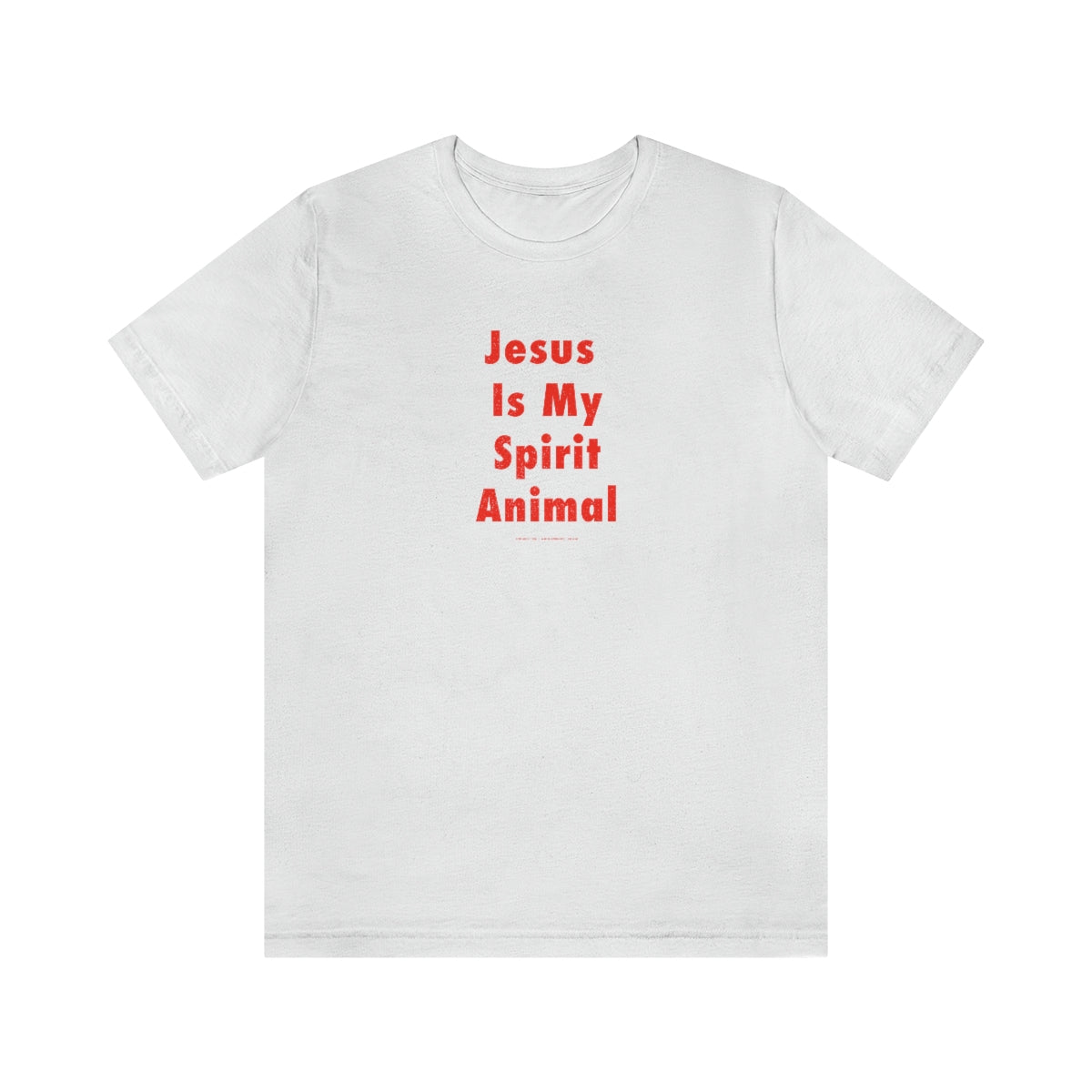 Jesus Is My Spirit Animal // Unisex Jersey Short Sleeve Tee