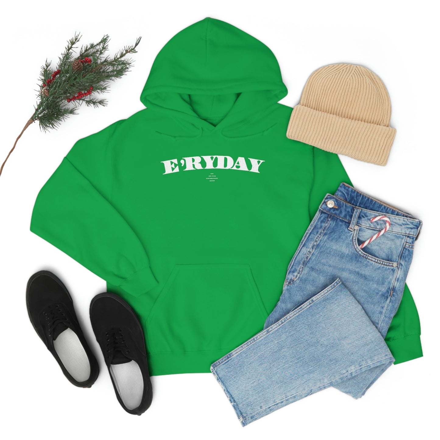 E’rydat/; The First Day // Unisex Heavy Blend™ Hooded Sweatshirt