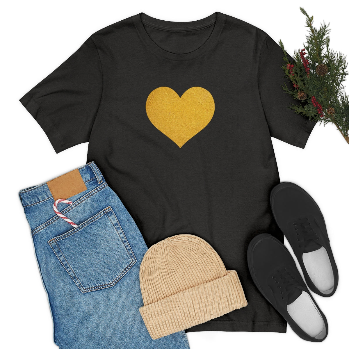 Heart of Gold // Unisex Jersey Short Sleeve Tee