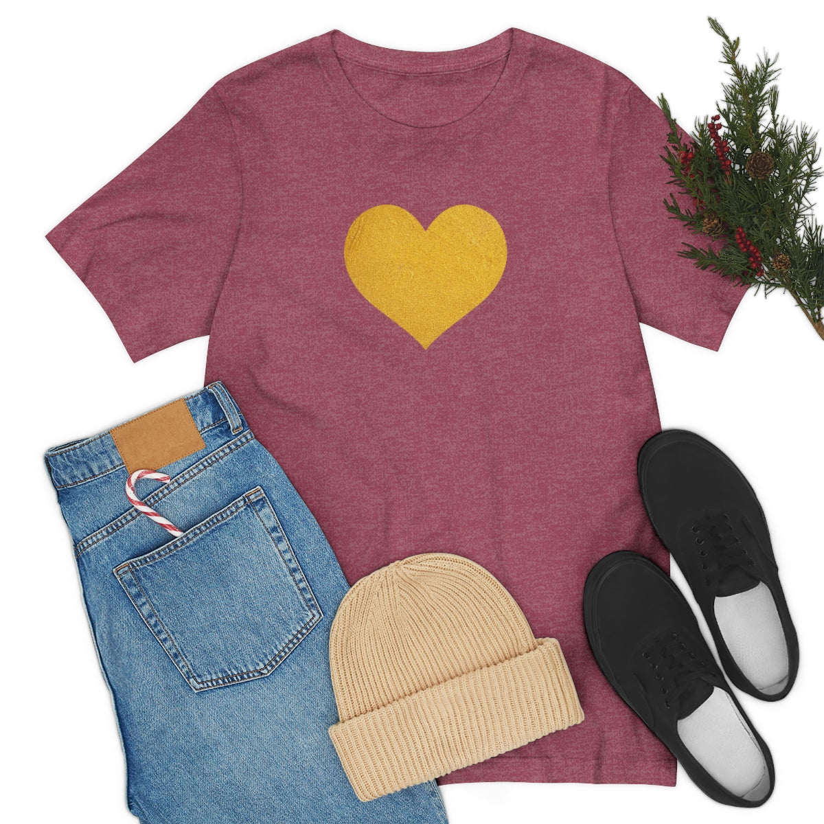 Heart of Gold // Unisex Jersey Short Sleeve Tee
