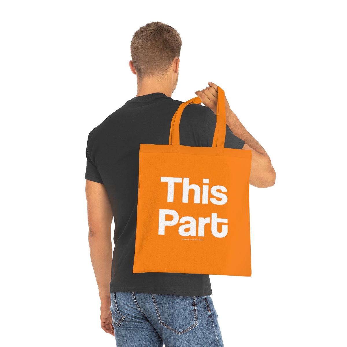 This Part/That Part // Cotton Tote