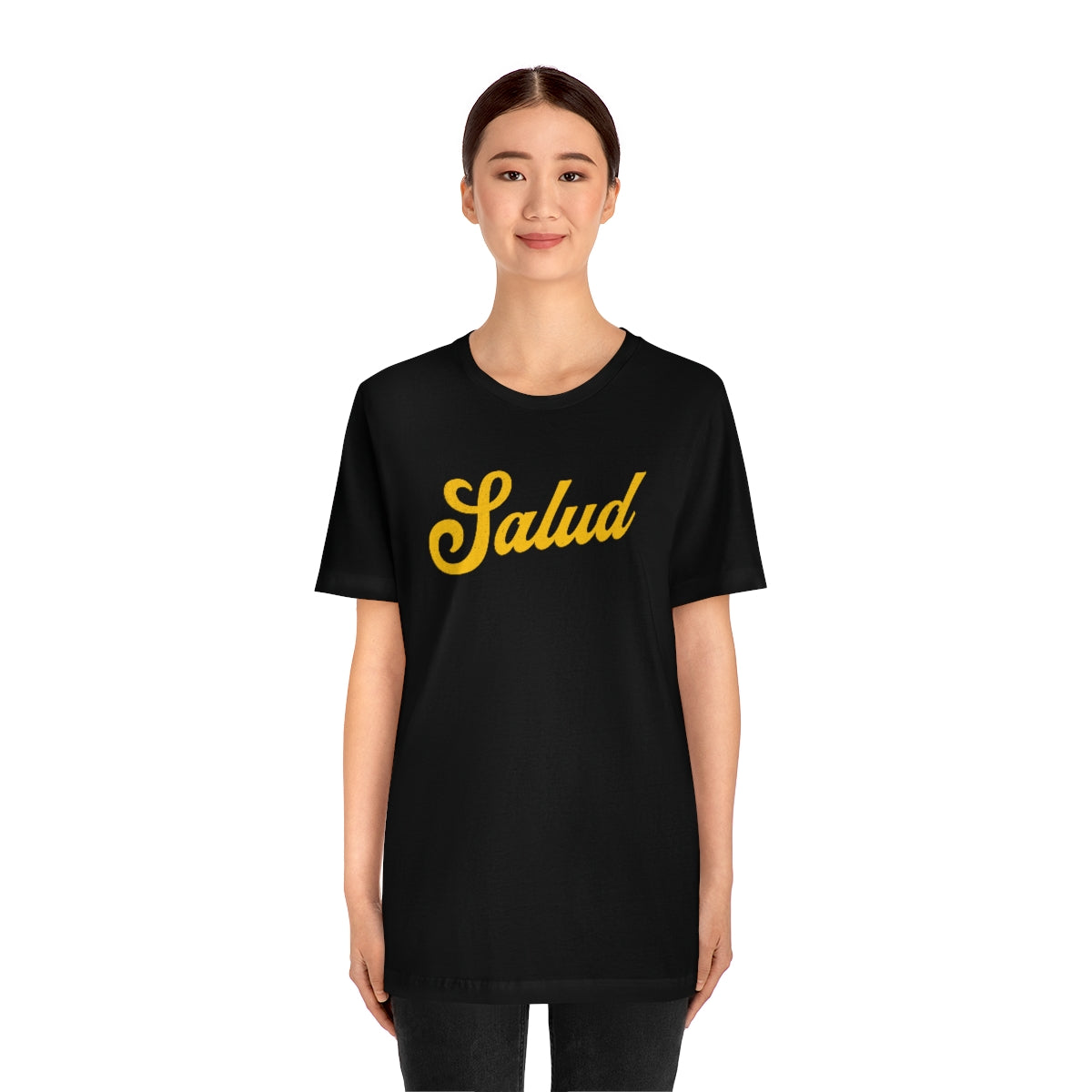 Salud™ (amarilla) // Unisex Jersey Short Sleeve Tee