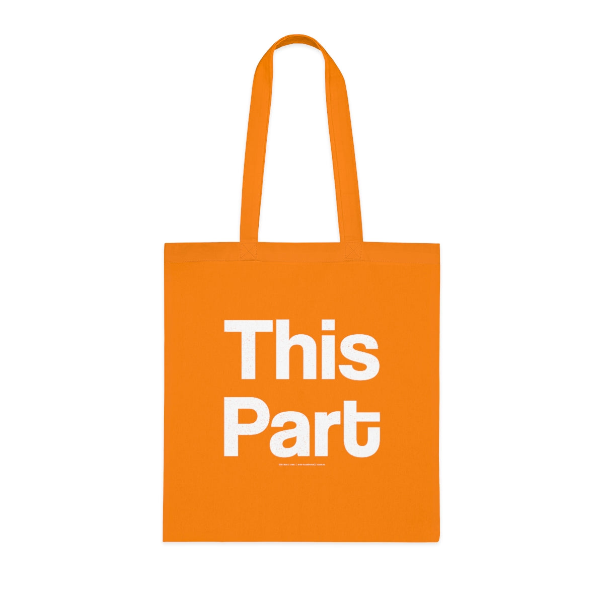 This Part/That Part // Cotton Tote