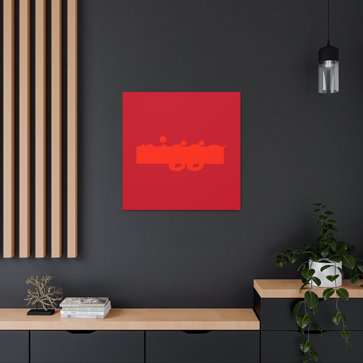 That Red Nigga™ // Canvas Gallery Wraps