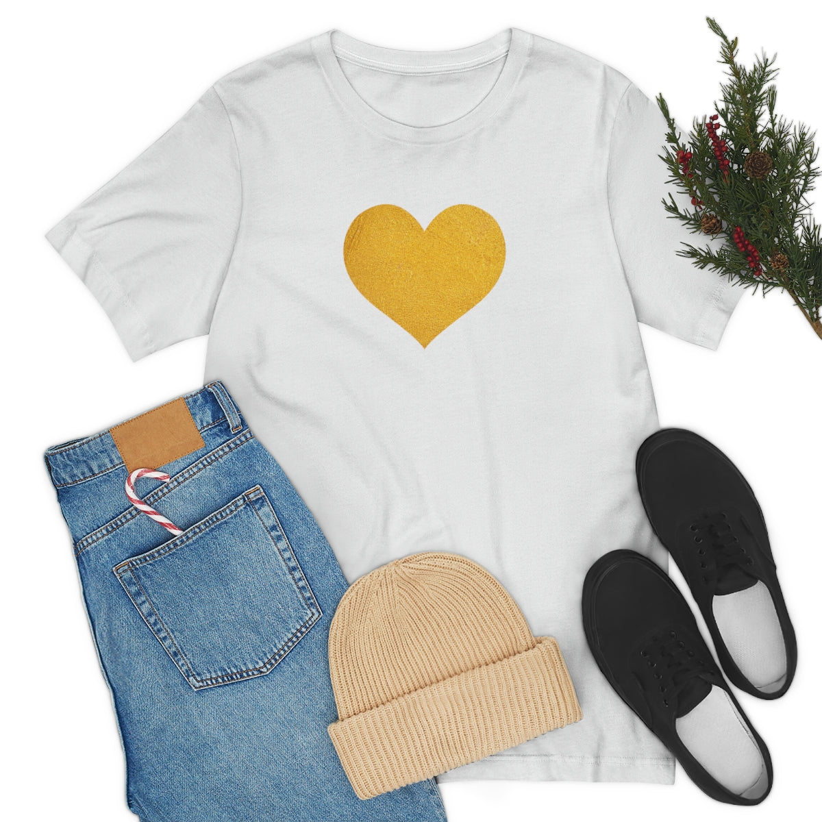 Heart of Gold // Unisex Jersey Short Sleeve Tee