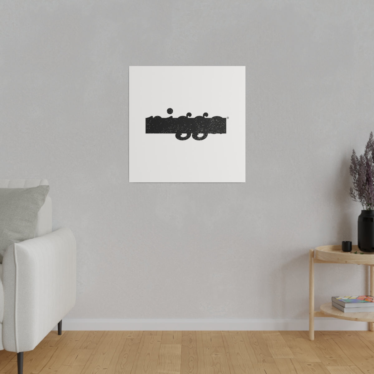 That Black Nigga™ // Matte Canvas, Stretched, 0.75"