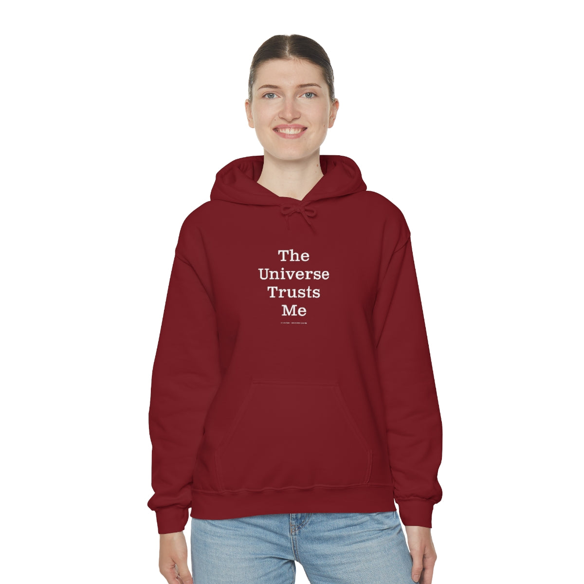 The Universe Trusts Me™ //  Unisex Heavy Blend™ Hooded Sweatshirt
