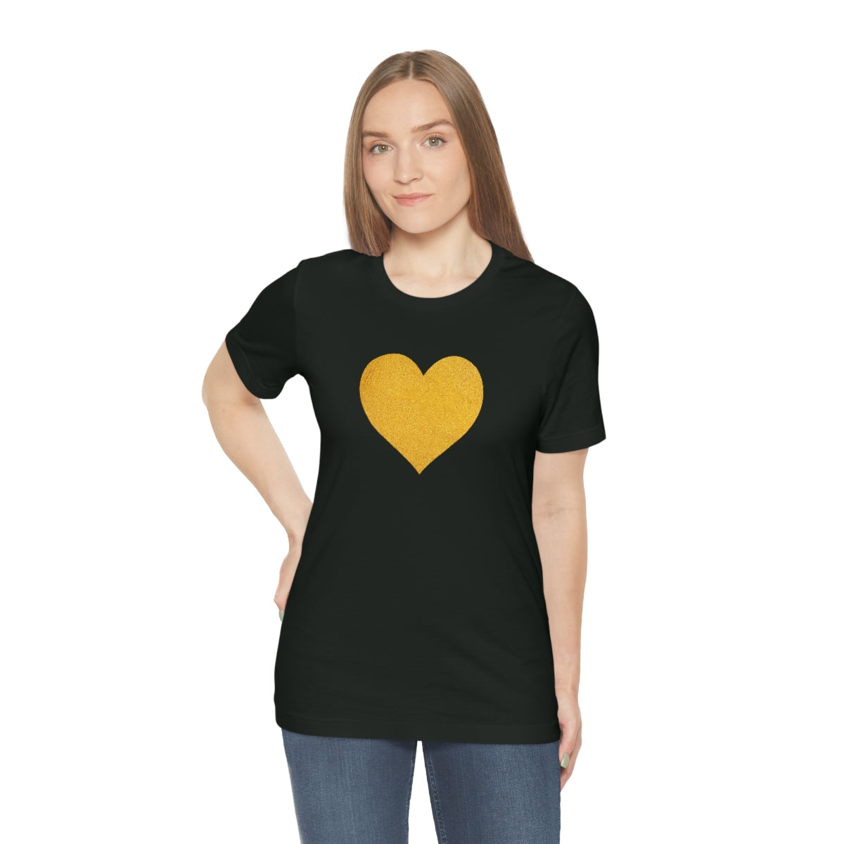 Heart of Gold // Unisex Jersey Short Sleeve Tee