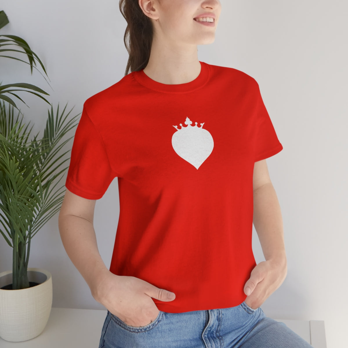 Royal Heart // Unisex Jersey Short Sleeve Tee