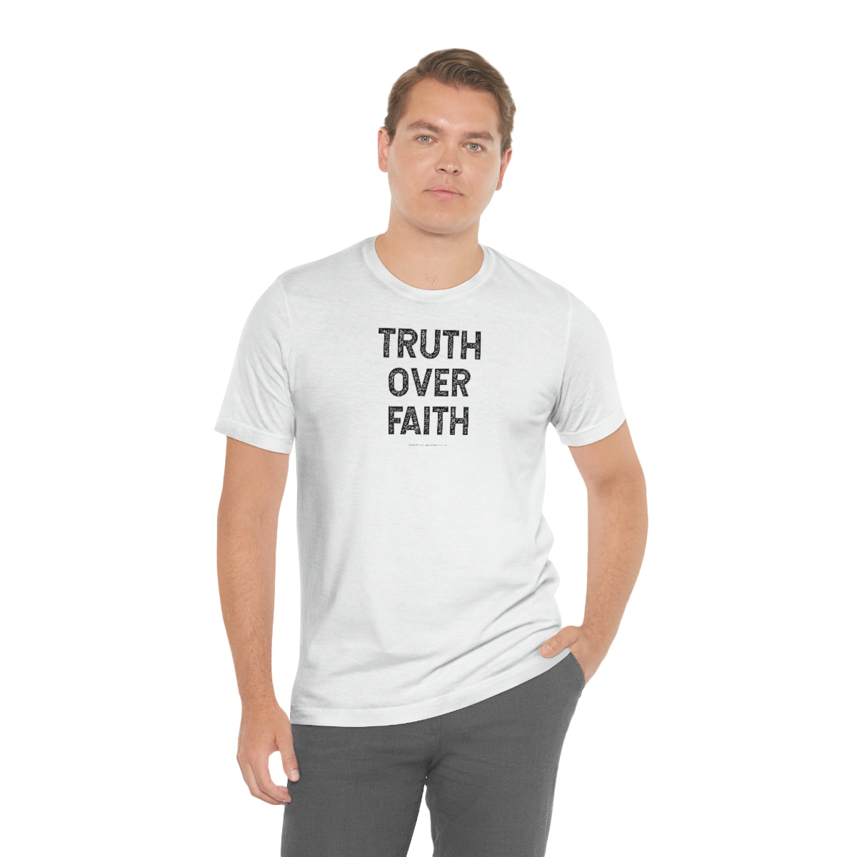 Truth Over Faith™ // Unisex Jersey Short Sleeve Tee