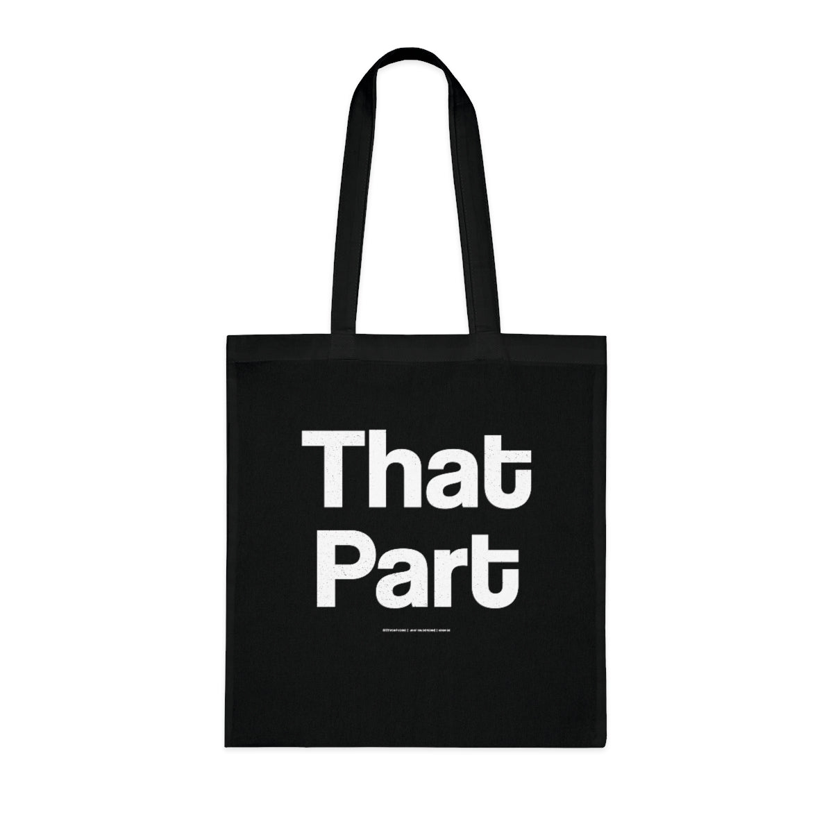 This Part/That Part // Cotton Tote