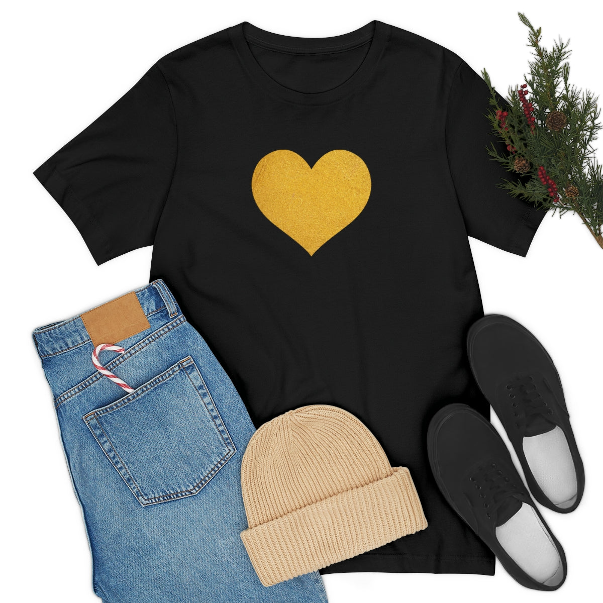 Heart of Gold // Unisex Jersey Short Sleeve Tee
