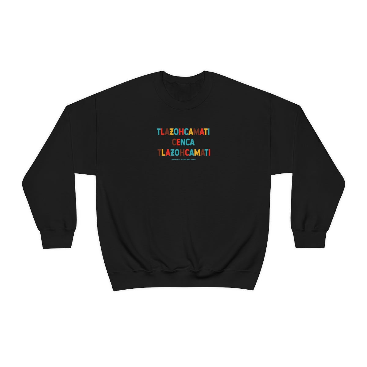 Tlazohcamati (Aztec Thank You) // Unisex Heavy Blend™ Crewneck Sweatshirt