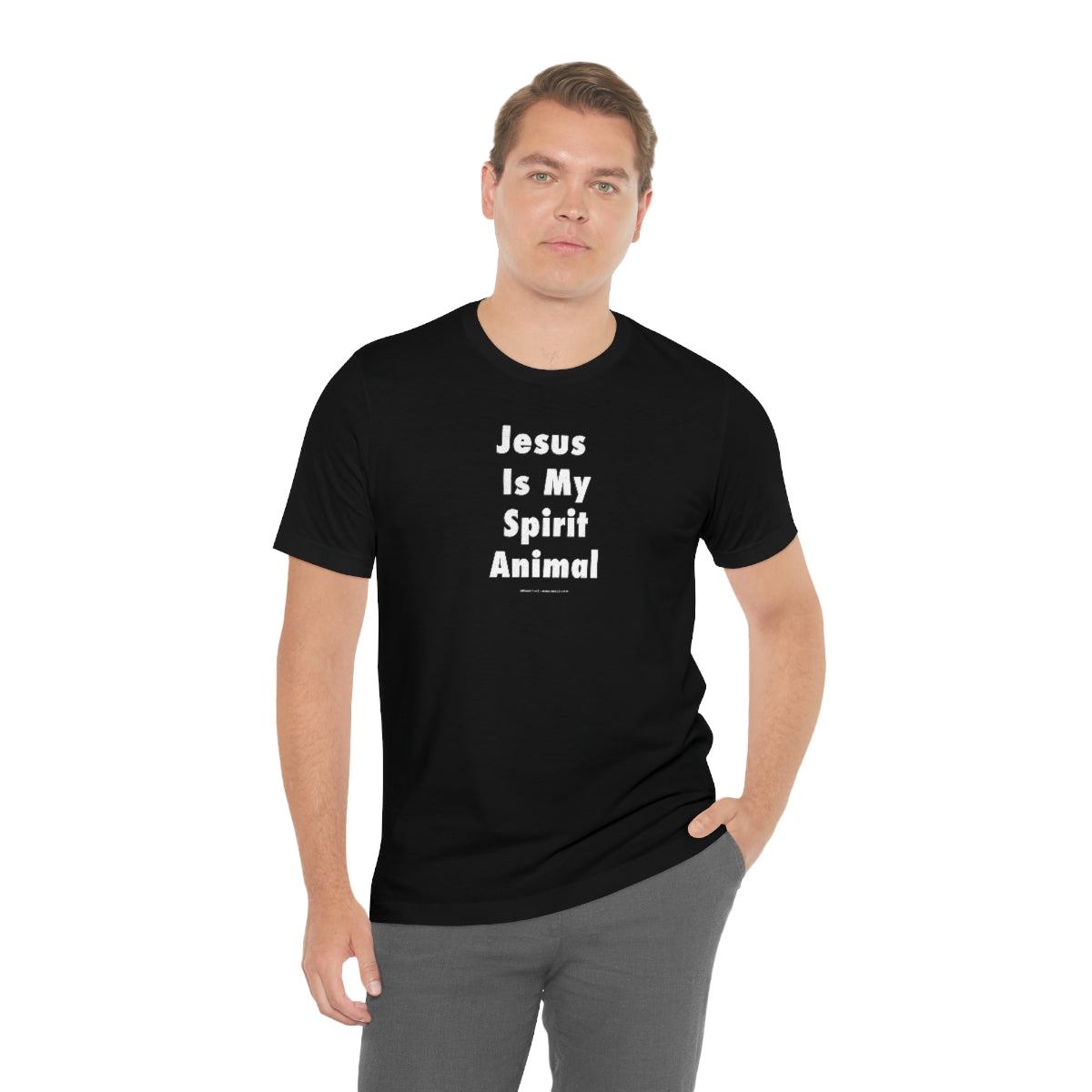Jesus Is My Spirit Animal // Unisex Jersey Short Sleeve Tee