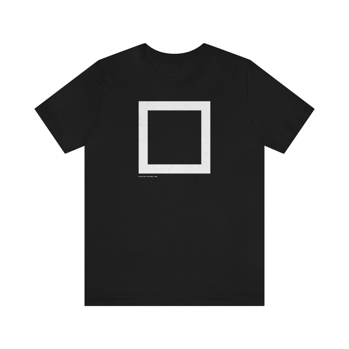 Square (blanca) // Unisex Jersey Short Sleeve Tee
