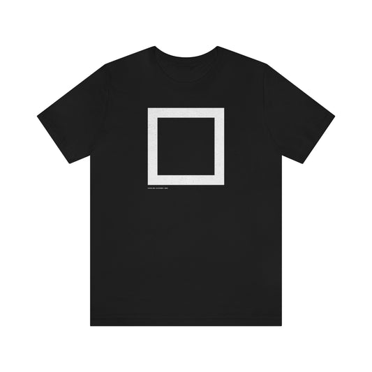 Square (blanca) // Unisex Jersey Short Sleeve Tee