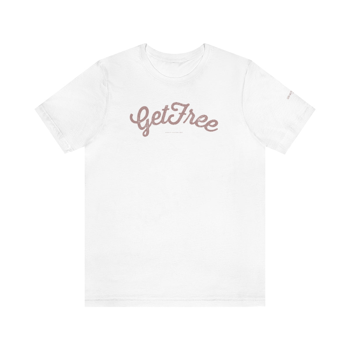 Get Free (oro rosa) // Unisex Jersey Short Sleeve Tee