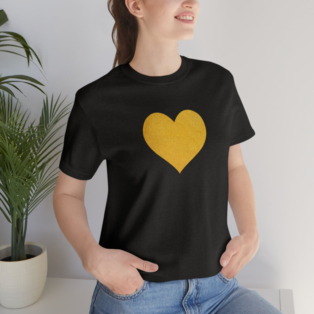 Heart of Gold // Unisex Jersey Short Sleeve Tee