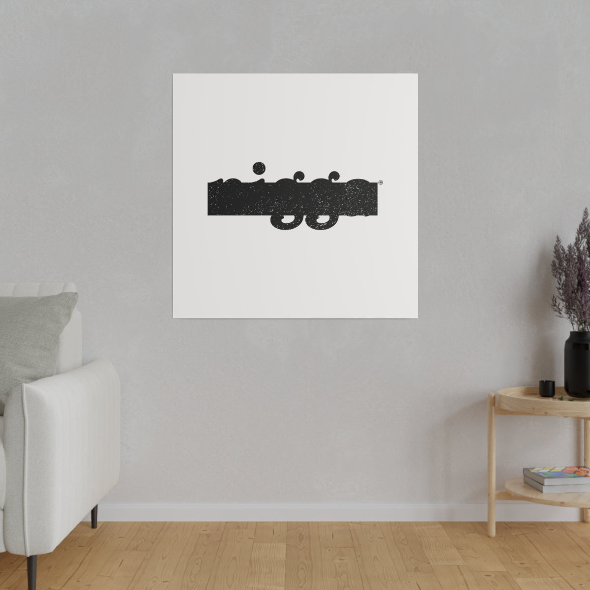 That Black Nigga™ // Matte Canvas, Stretched, 0.75"