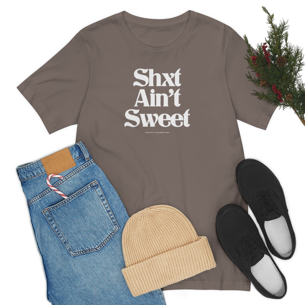 Shxt Ain’t Sweet // Unisex Jersey Short Sleeve Tee