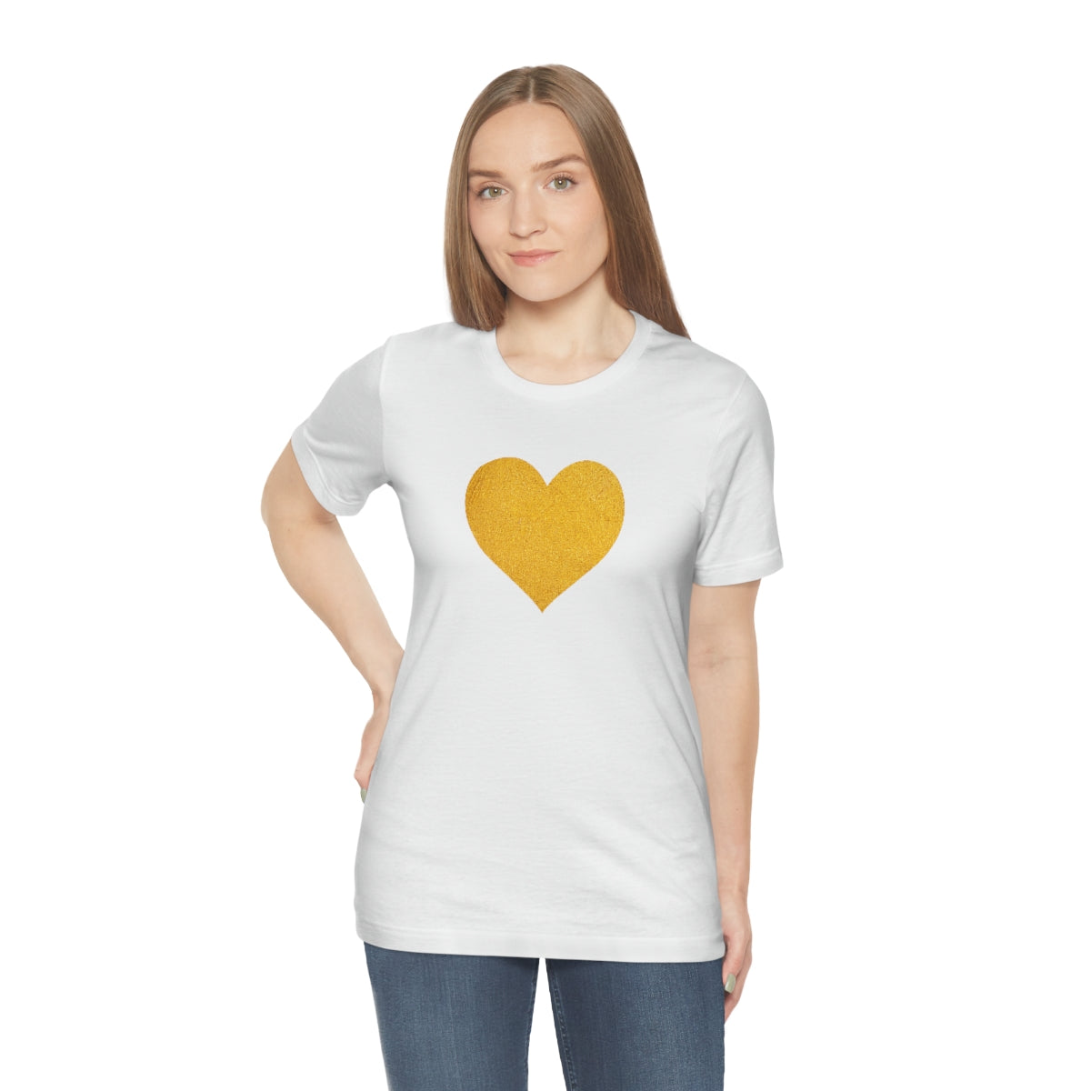 Heart of Gold // Unisex Jersey Short Sleeve Tee