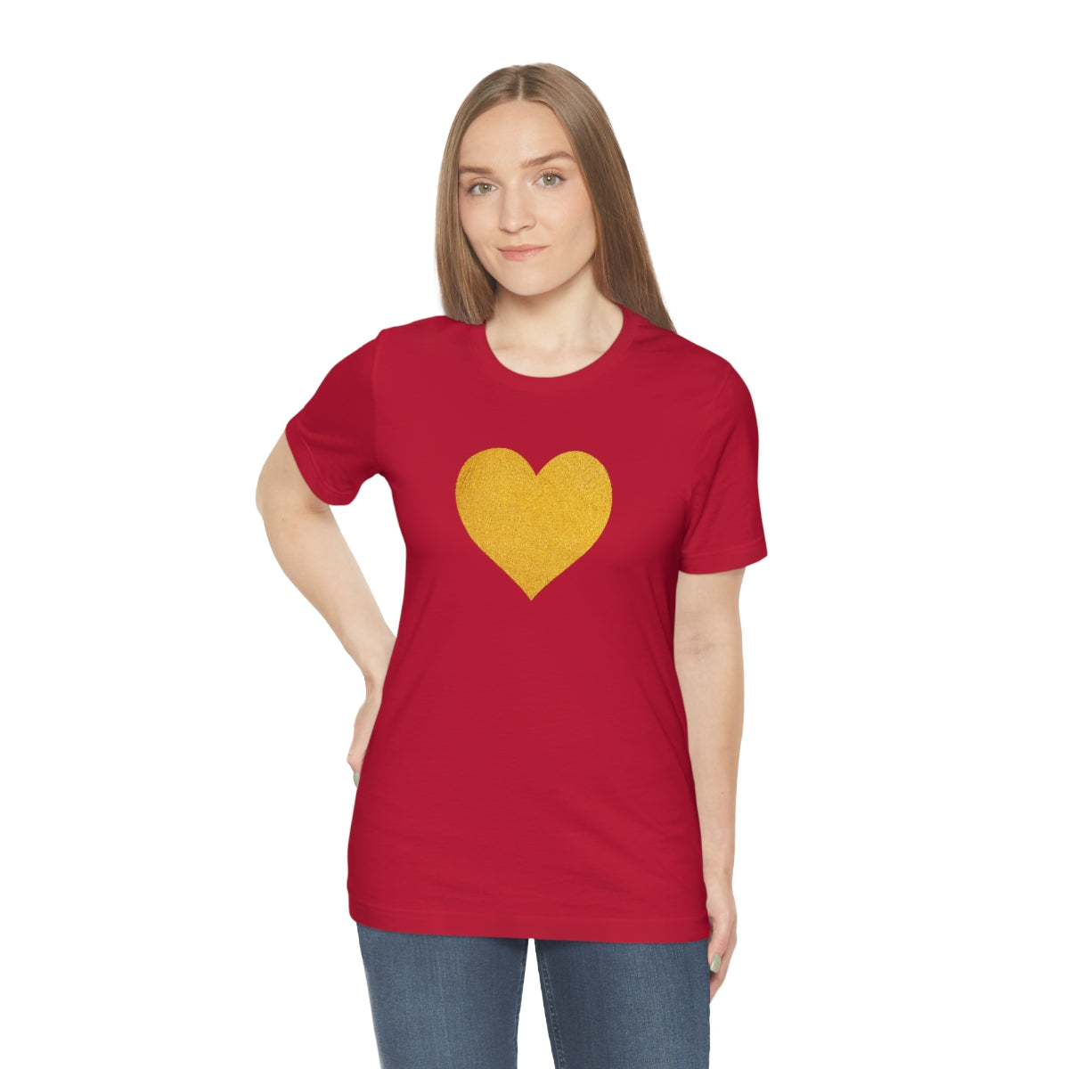 Heart of Gold // Unisex Jersey Short Sleeve Tee