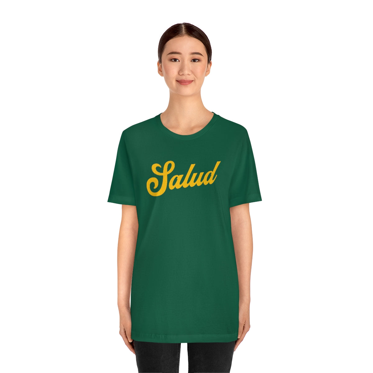 Salud™ (amarilla) // Unisex Jersey Short Sleeve Tee