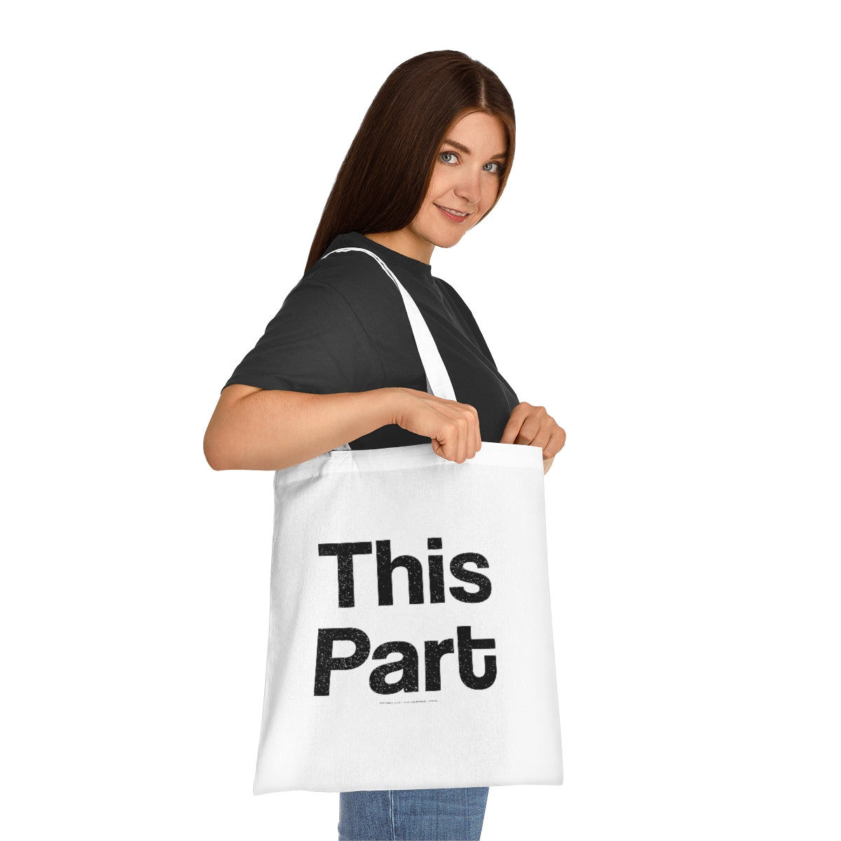 This Part/That Part // Cotton Tote