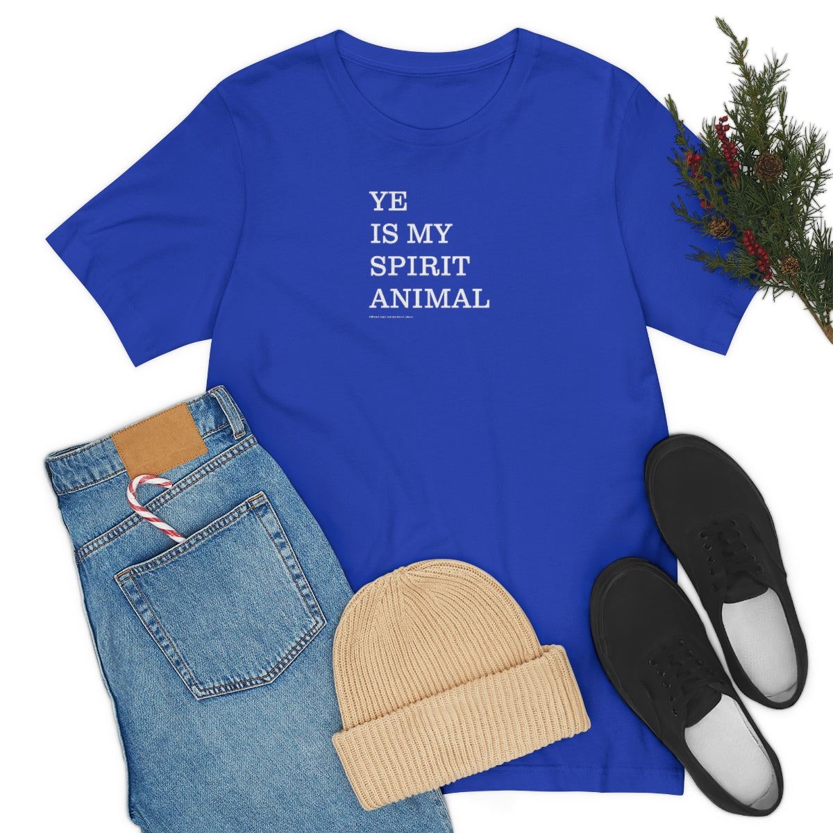 Ye Is My Spirit Animal // Unisex Jersey Short Sleeve Tee