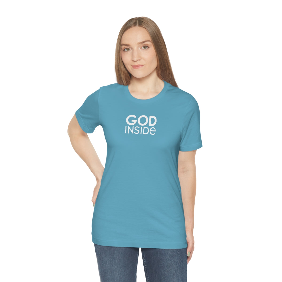 God Inside // Unisex Jersey Short Sleeve Tee