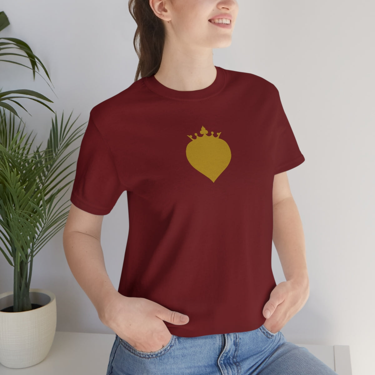 Royal Heart // Unisex Jersey Short Sleeve Tee