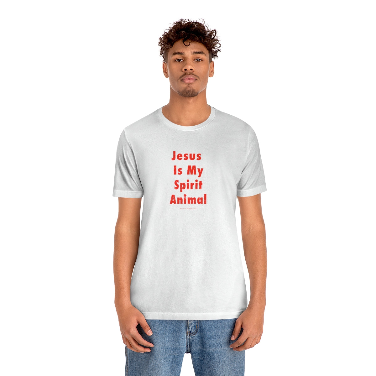 Jesus Is My Spirit Animal // Unisex Jersey Short Sleeve Tee