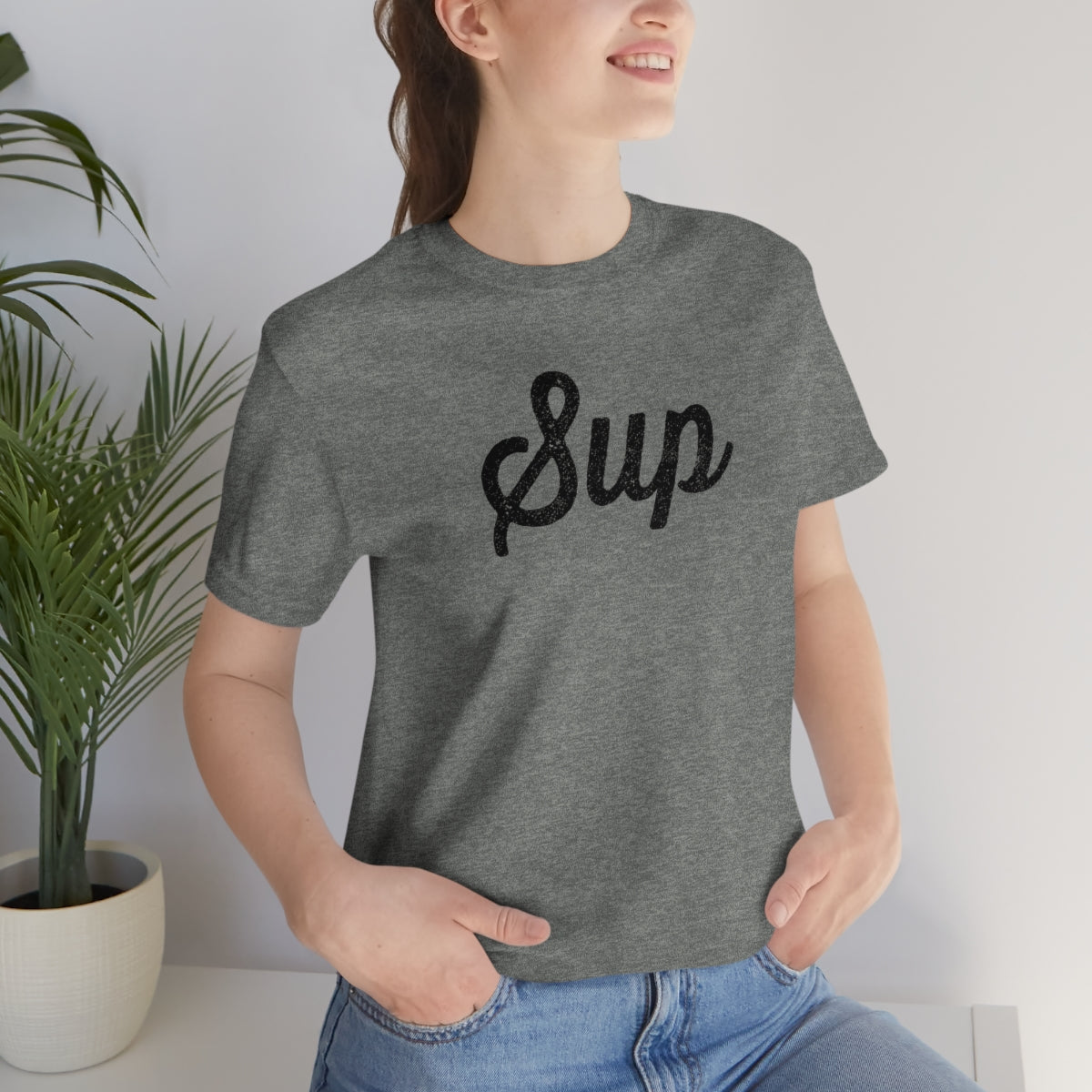 Sup (negra) // Unisex Jersey Short Sleeve Tee
