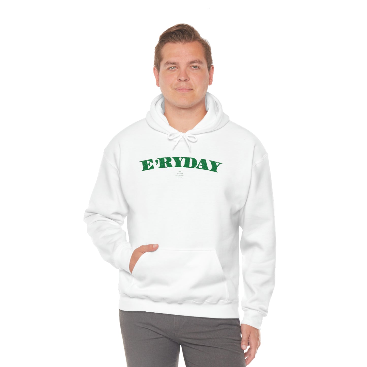 E’rydat/; The First Day // Unisex Heavy Blend™ Hooded Sweatshirt