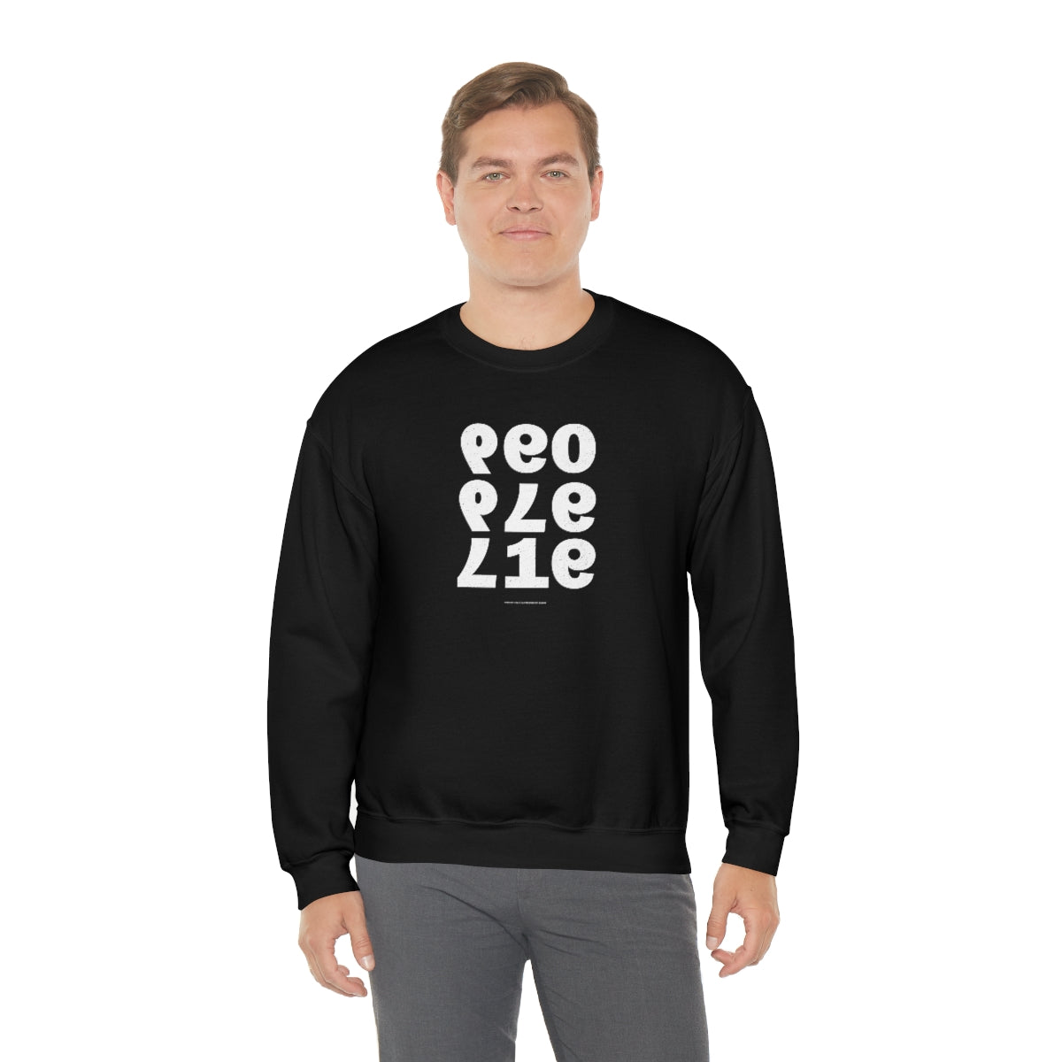 …NumbersDon’t (blanca) // Unisex Heavy Blend™ Crewneck Sweatshirt