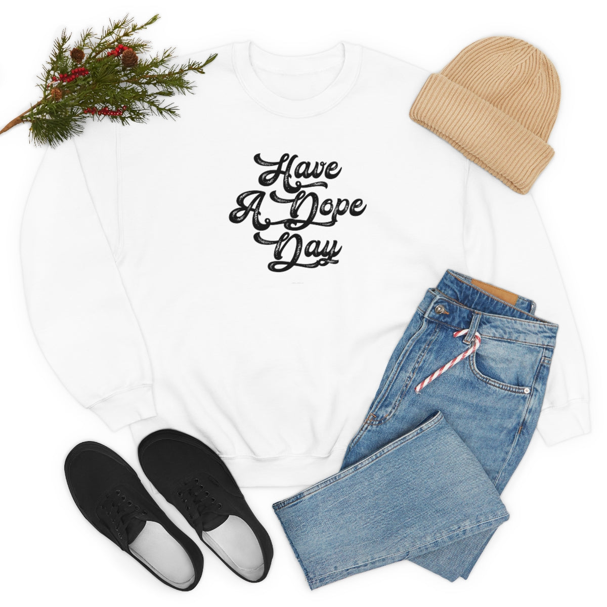 Have A Dope Day™ // Unisex Heavy Blend™ Crewneck Sweatshirt