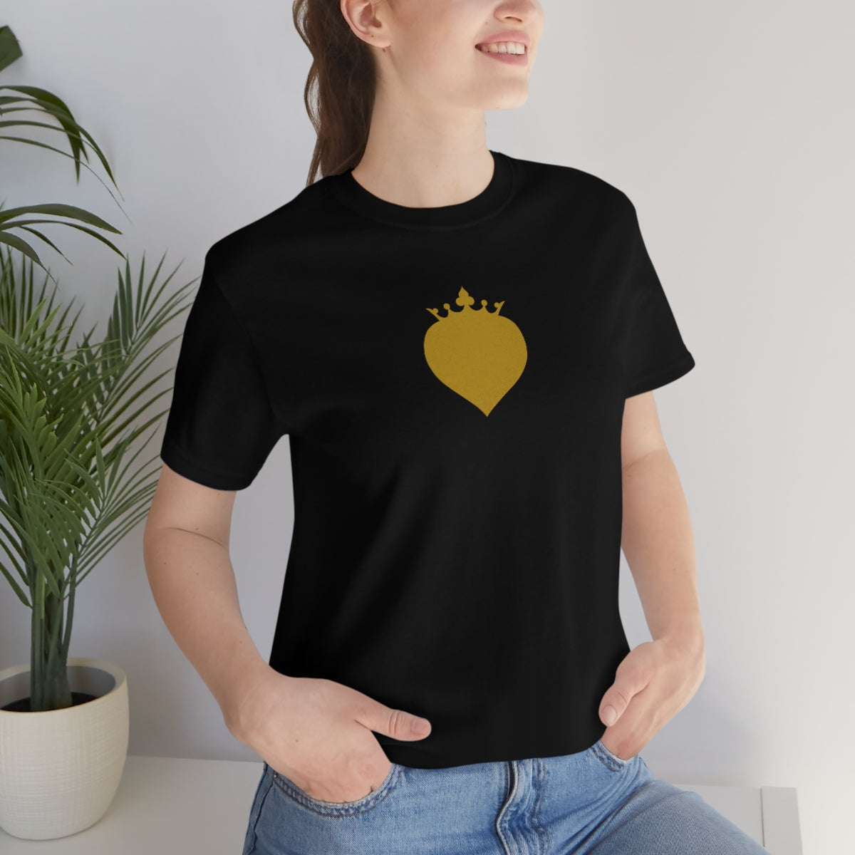 Royal Heart // Unisex Jersey Short Sleeve Tee