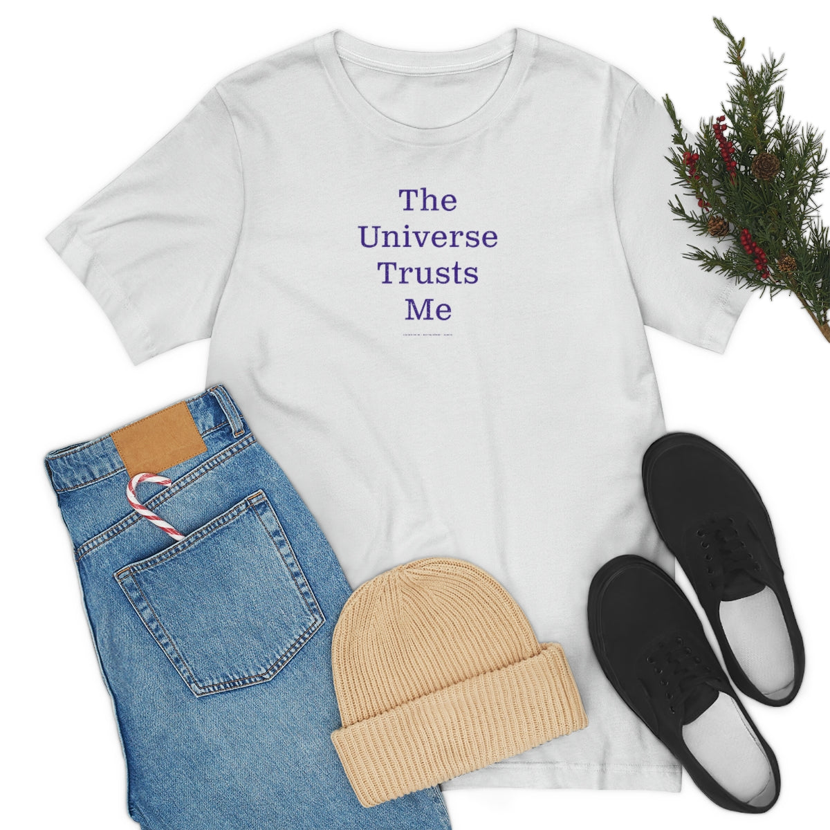 The Universe Trusts Me // Unisex Jersey Short Sleeve Tee