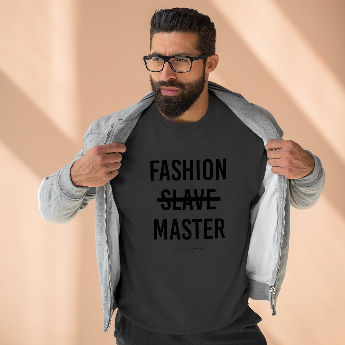 Fashion Slave Master // Unisex Premium Crewneck Sweatshirt